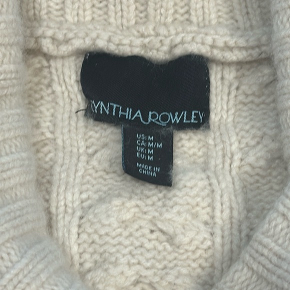 🤎CYNTHIA ROWLEY short sleeve sweater - Picture 5 of 8